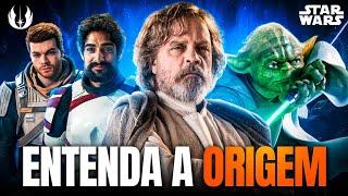 A HISTÓRIA COMPLETA DA ORDEM JEDI DE STAR WARS - ENTENDA TUDO!