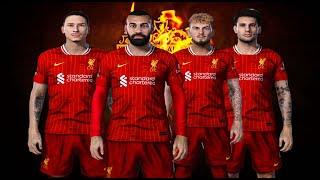 LIVERPOOL FACEPACK UPDATE 23/24 - PES 2021 & FOOTBALL LIFE 23/24