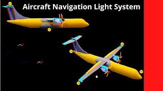 Aircraft Navigation Light System: Simulated with Proteus