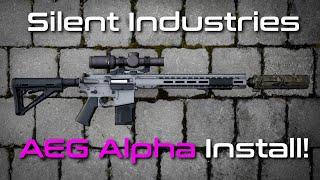 Silent Industries AEG Alpha Krytac Barrett Rec-7 installation! Best Upgrade?