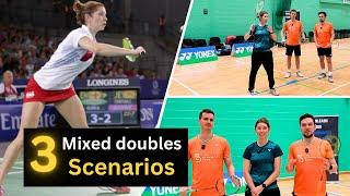 Mixed doubles badminton MASTERCLASS with Heather Olver