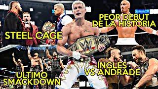 EL ÚLTIMO SMACKDOWN  | SMACKDOWN 6 SEPTIEMBRE 2024 RESUMEN (ANALISIS)