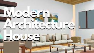 Modern Architecture House made in Blender 3D | Aneesh Ahmed