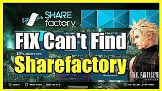 How to FIX Cannot Find Sharefactory Application on PS4 (Easy Method!)