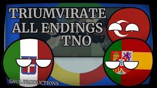 TNO Triumvirate - All Endings