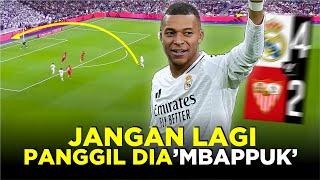 GENDONG MADRID SIKAT SEVILLA KYLIAN MBAPPE TUNJUKAN PERFORMA TERBAIKNYA DI SANTIAGO BERNABEU!