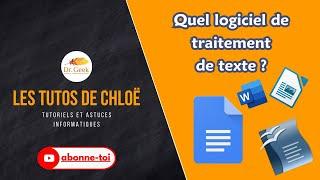 La meilleure solution gratuite de traitement de texte !