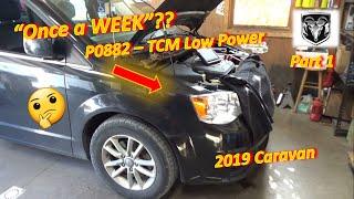 (Pt1) DANGEROUS Caravan STALLS Once a WEEK?!? ('P0882-TCM Power LOW)