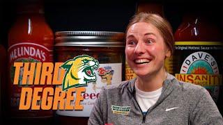 NMU's Sarah Kuehn Feels the Heat While Eating Spicy Cheese Curds | Third Degree