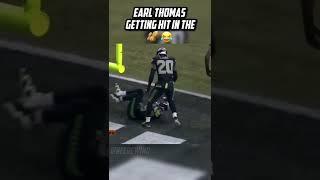 Earl Thomas Getting Hit In The Nuts  #nfl #shorts #seahawks