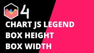 Chart JS Legend Box Height and Box Width in Chart JS 4