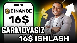 YANGI SAYTDA KUNIGA 15$ ISHLASH | INTERNETDA PUL ISHLASH 2024