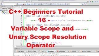 C++ Tutorial for Beginners 17 - Function Overloading