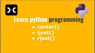 Learn Python programming [HackerRank] String | ljust | rjust | center