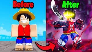 Going From Noob To Max Level GEAR 4 LUFFY In Roblox Kings Legacy...