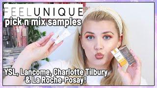 FREE YSL, CHARLOTTE TILBURY, LANCOME SAMPLES!! Feel Unique Pick n Mix August 2020 | Luce Stephenson