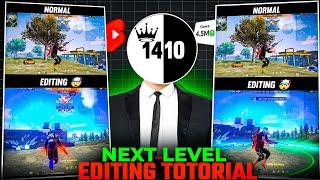 How to edit viral shorts like @1410gaming in capcut | colour grading like @1410gaming in capcut