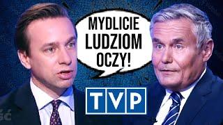 BOSAK Z ZIMNĄ KRWIĄ ODPIERA ZACZEPKI FUNKCJONARIUSZA TVP!