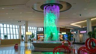 Terminal B Water Feature Show, "Iconic NY"