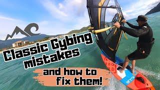 Common GYBE mistakes- and how to fix them!                          #windsurfing Vassiliki Vasiliki