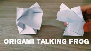 Talking Frog Easy Origami