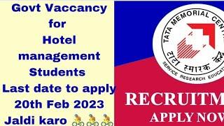 Govt Vaccancy for HM Students #ihmkolkata #govtjobs #housekeepingjob #ihmcollege #ihmplacements