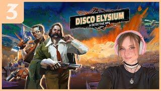 [PART 3] Disco Elysium | Day Two | Autopsy & More Side Quests | Full Playthrough