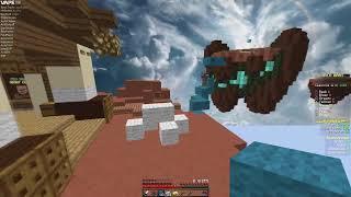 10 Minutes of cheating on my main with Vape V4 | Hypixel Cheating