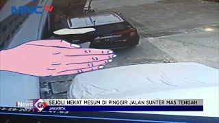 VIRAL! Sejoli Mesum di Kawasan Jakarta, Aksinya Terekam CCTV #LintasiNewsMalam 14/01