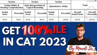 How To Get 100 Percentile In CAT 2023  By Maruti Sir | CAT 2023 Topper's Secret Revealed