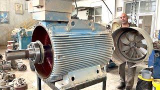 everything about the electric motors || Full service of 315kw 1500rpm ELIN electric motor