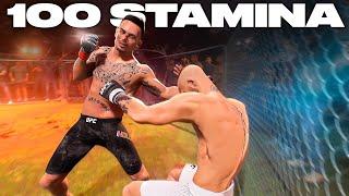 Damn! This 100 Stamina Max Holloway Alter Ego Is OVERPOWERED!