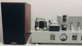 The song Angel from 6F3 drive 300B Vacuum Tube Amplifier