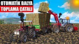 OTOMATİK BALYA TOPLAMA ÇATALI! FARMING SIMULATOR 2019 TÜRKÇE