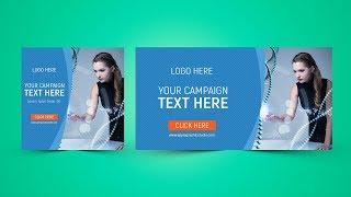 Facebook Banner Ads Design   Photoshop Tutorial