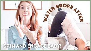 How to INDUCE LABOR at home FAST!  (labor inducing exercises at 39 weeks)