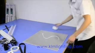 ip65 led panel light test video | waterproof led panel light | LED PANEL LIGHT | 600 panel lights.