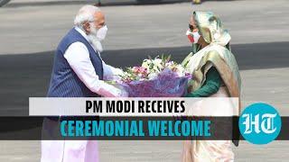 Watch how Bangladesh PM Sheikh Hasina, Indian diaspora welcomed PM Modi