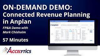 Anaplan FP&A Demo - Target Revenue Planning, Top Down and Bottoms Up | Accelytics Consulting