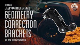 Jeep JK Geometry Correction Brackets by JKS Manufacturing