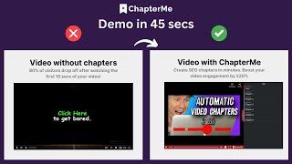 Create Video Chapters / Timestamps / Timecodes In Under 45 Secs