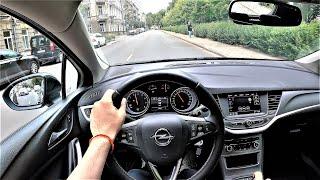 Opel Astra Comfort 130HP - POV Test Drive. GoPRO car driving