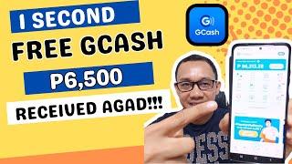 1 SECOND LANG FREE 6,500 KITA SA GCASH PAY OUT AGAD