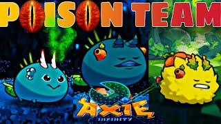 POISON TEAM GAMEPLAY! Jumping Lason | Axie Infinity #axiev2 #axieclassic #axiecreator #axieinfinity