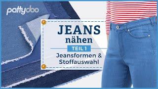 Jeans Anleitung Teil 1: Vorstellung der Jeans-Schnittmuster & Stoffempfehlung