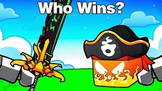 SWORDS vs FRUITS in Blox Fruits!