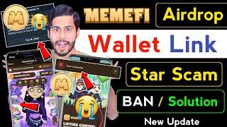 Memefi Airdrop Wallet Connect  memefi user is banned, memefi new update, memefi listing date,memefi