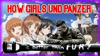 How Girls und Panzer is BETTER than Fury