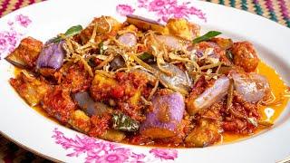 Sambal Terung Balado, tips tak serap minyak