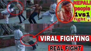 Viral Fighting 1 vs 1 || Nepali Real Fighting scene | viral fight nepal #anishmukhia10k #viralfights